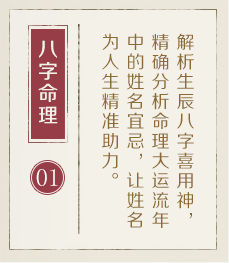 取名字生辰八字起名-起名流程一